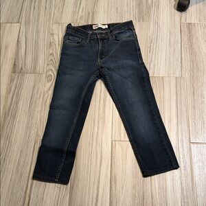 Levi's Dark Blue Kids' Straight Leg Jeans